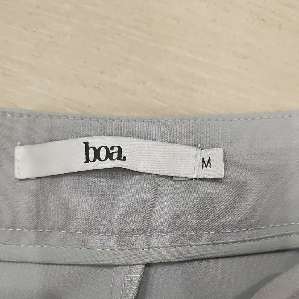 Because Of Alice High Waisted Grey Pants - Picture 4 of 5